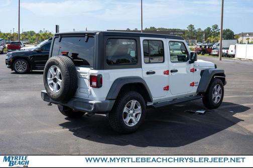Bright White Clearcoat 2018 Jeep Wrangler Unlimited Sport