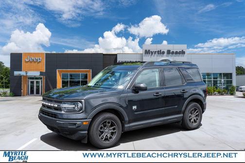Shadow Black 2021 Ford Bronco Sport Big Bend