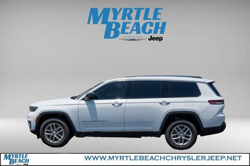 Bright White Clearcoat 2021 Jeep Grand Cherokee L Laredo