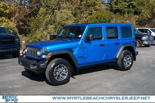 Hydro Blue Pearlcoat 2026 Jeep Wrangler Sport S