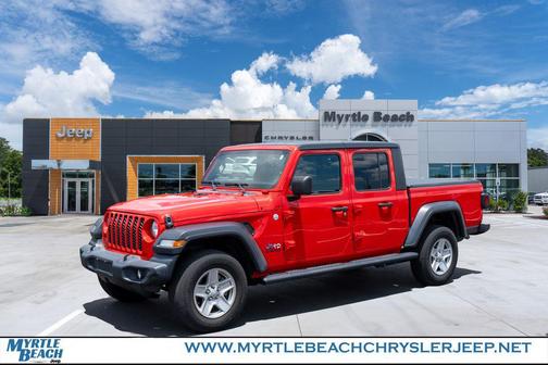 Firecracker Red Clearcoat 2020 Jeep Gladiator Sport S