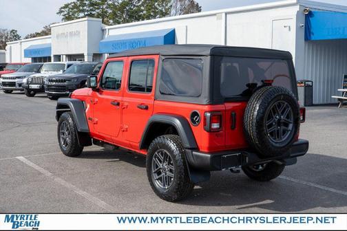 Firecracker Red Clearcoat 2026 Jeep Wrangler Sport S