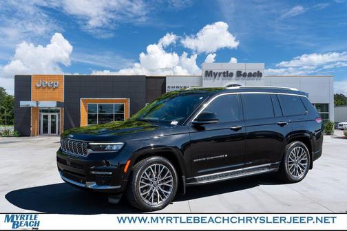 Diamond Black Crystal Pearlcoat 2022 Jeep Grand Cherokee L Summit Reserve