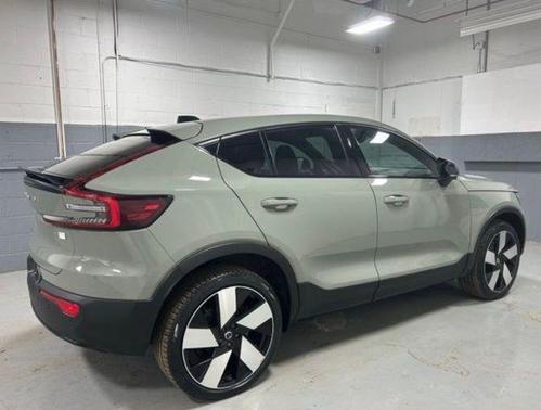 Sage Green Metallic 2023 Volvo C40 Recharge Pure Electric Twin Ultimate