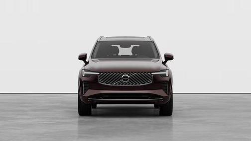 Mulberry Red Metallic 2026 Volvo XC90 Plus, B6 AWD Gas (mild hybrid), Gasoline, Bright, 7 Seats