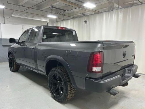 Granite Crystal Metallic Clearcoat 2021 RAM 1500 Classic Warlock Quad Cab 4x4 6'4' Box