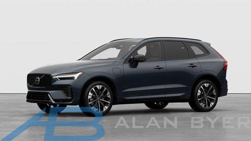 Denim Blue Metallic 2026 Volvo XC60 Plug-In Hybrid Plus, T8 AWD Electric/Gasoline, Dark