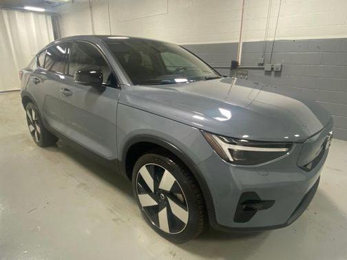 Grey 2023 Volvo C40 Recharge Pure Electric Twin Ultimate