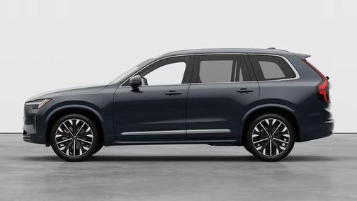 Denim Blue Metallic 2026 Volvo XC90 Plus, B5 AWD Gas (mild hybrid), Gasoline, Bright, 7 Seats