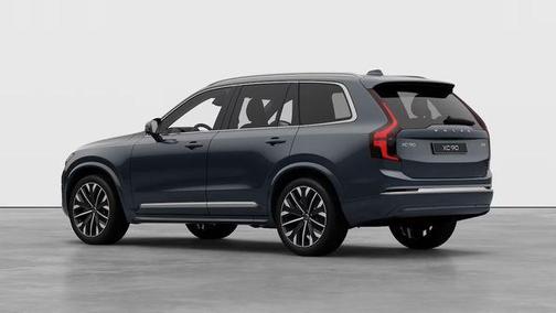 Denim Blue Metallic 2026 Volvo XC90 Plus, B5 AWD Gas (mild hybrid), Gasoline, Bright, 7 Seats