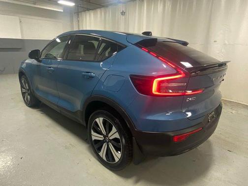 Fjord Blue Metallic 2023 Volvo C40 Recharge Pure Electric Twin Plus