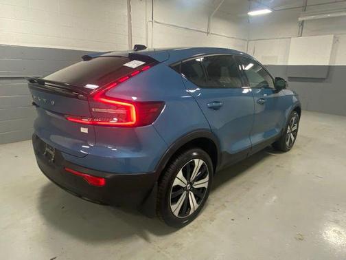 Fjord Blue Metallic 2023 Volvo C40 Recharge Pure Electric Twin Plus