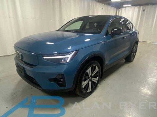 Fjord Blue Metallic 2023 Volvo C40 Recharge Pure Electric Twin Plus