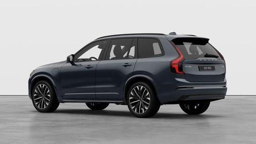 Denim Blue Metallic 2026 Volvo XC90 Plug-In Hybrid Ultra Dark Theme, T8 AWD, Electric/Gasoline, 6 Seats