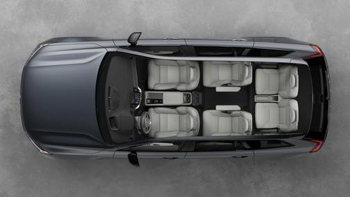 Denim Blue Metallic 2026 Volvo XC90 Plug-In Hybrid Ultra Dark Theme, T8 AWD, Electric/Gasoline, 6 Seats