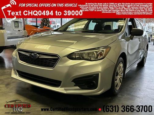 2019 Subaru Impreza 2.0i