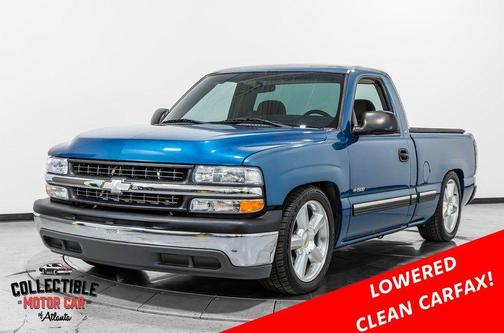 Blue 2002 Chevrolet Silverado 1500 Base