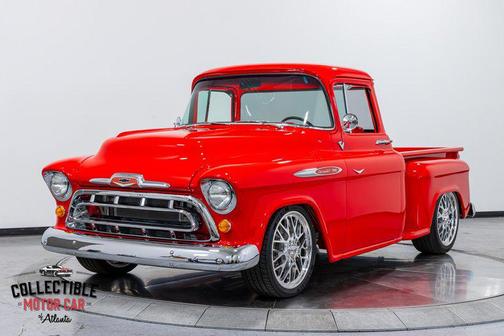 Red 1957 Chevrolet 3100 Base