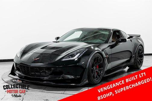 Black 2017 Chevrolet Corvette Grand Sport