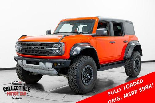 Code Orange 2023 Ford Bronco Raptor