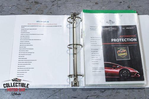 Blue 1971 Chevrolet Chevelle RestoMod