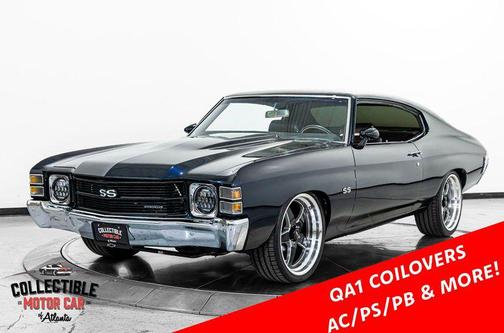 Blue 1971 Chevrolet Chevelle RestoMod