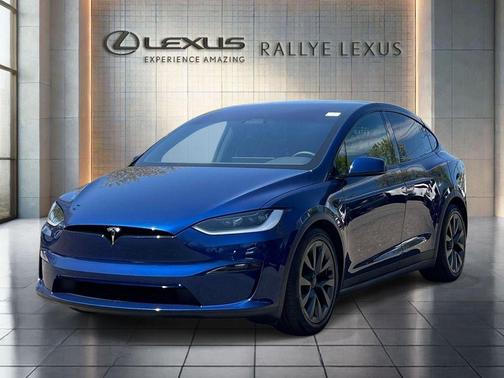 Deep Blue Metallic 2023 Tesla Model X Standard Range