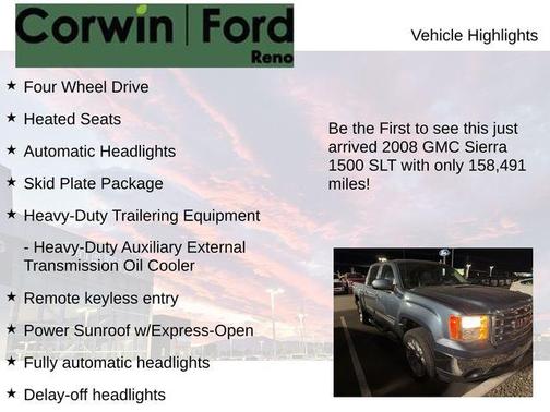 2008 GMC Sierra 1500 SLT Crew Cab