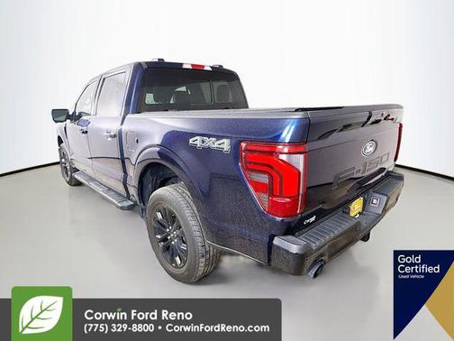 Antimatter Blue Metallic 2024 Ford F-150 Lariat