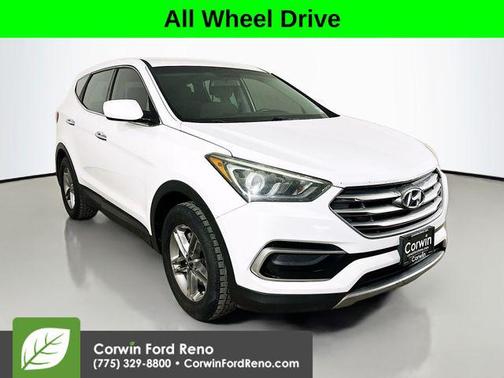 Frost White Pearl 2017 Hyundai Santa Fe Sport 2.4L