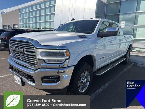 Bright White Clearcoat 2020 RAM 2500 Laramie Mega Cab 4x4 6'4' Box