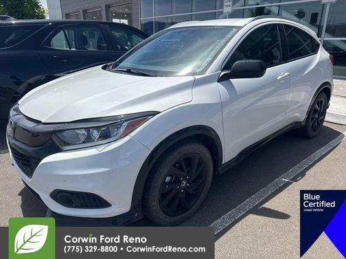 Platinum White Pearl 2022 Honda HR-V AWD Sport
