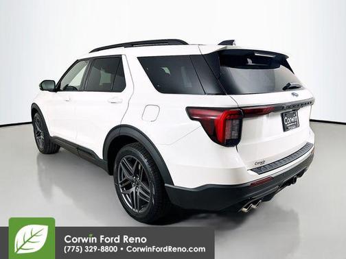 Star White Metallic Tri-Coat 2026 Ford Explorer ST
