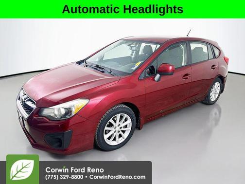 Camellia Red Pearl 2012 Subaru Impreza 2.0i Premium