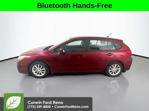 Camellia Red Pearl 2012 Subaru Impreza 2.0i Premium