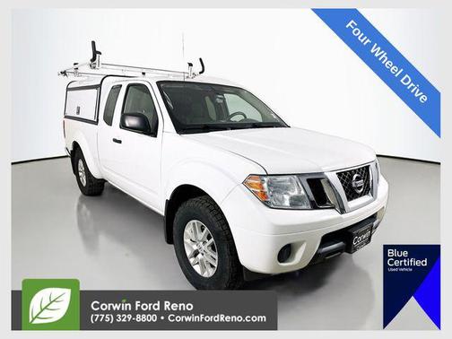 Glacier White 2019 Nissan Frontier SV