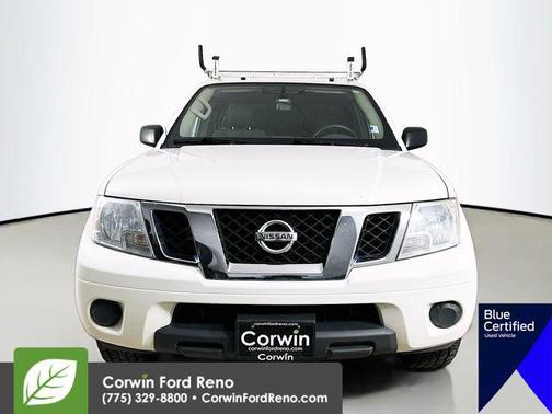 Glacier White 2019 Nissan Frontier SV