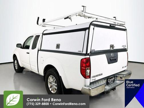 Glacier White 2019 Nissan Frontier SV