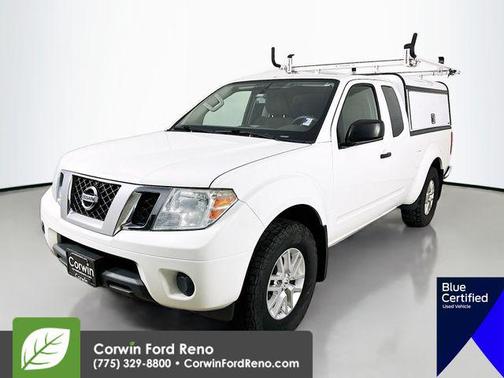 Glacier White 2019 Nissan Frontier SV