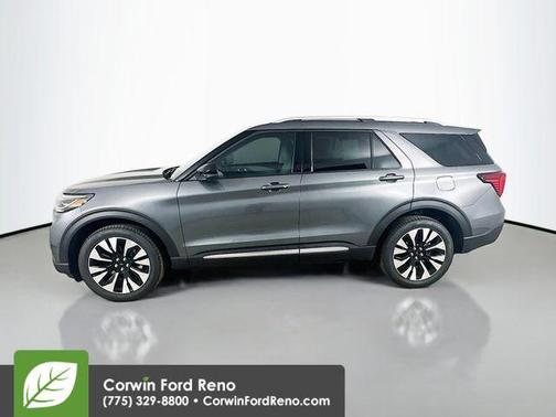 Carbonized Gray Metallic 2026 Ford Explorer Platinum