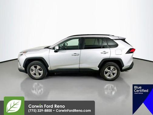 Silver Sky Metallic 2024 Toyota RAV4 Hybrid LE
