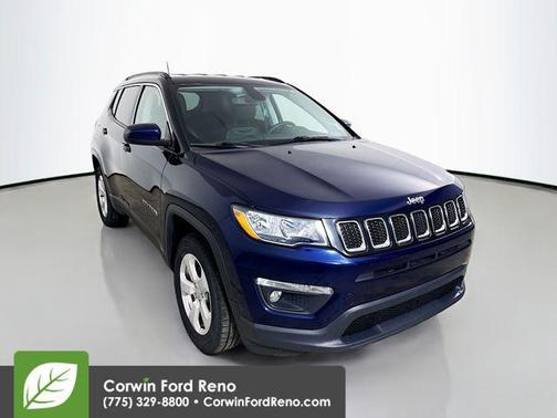 Jazz Blue Pearlcoat 2020 Jeep Compass Latitude
