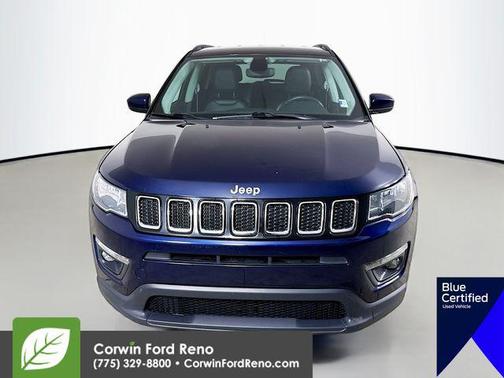 Jazz Blue Pearlcoat 2020 Jeep Compass Latitude