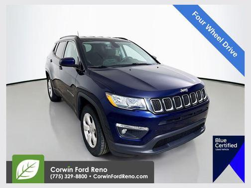 Jazz Blue Pearlcoat 2020 Jeep Compass Latitude