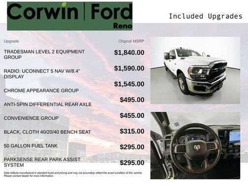 2022 RAM 2500 Tradesman Crew Cab 4x2 8' Box