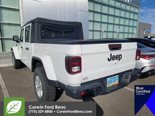 Bright White Clearcoat 2022 Jeep Gladiator Sport S