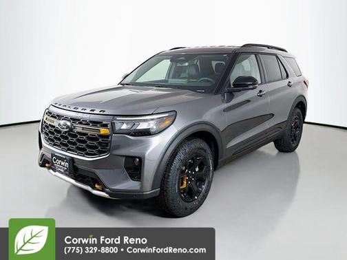 Carbonized Gray Metallic 2026 Ford Explorer Tremor