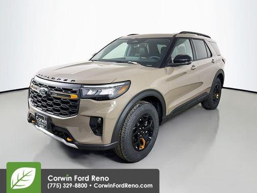 Marsh Gray 2026 Ford Explorer Tremor