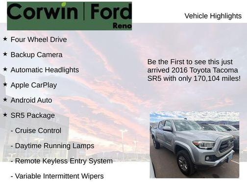 2016 Toyota Tacoma SR5