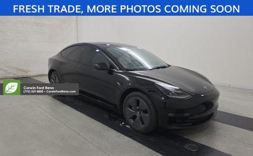 Solid Black 2022 Tesla Model 3 Long Range